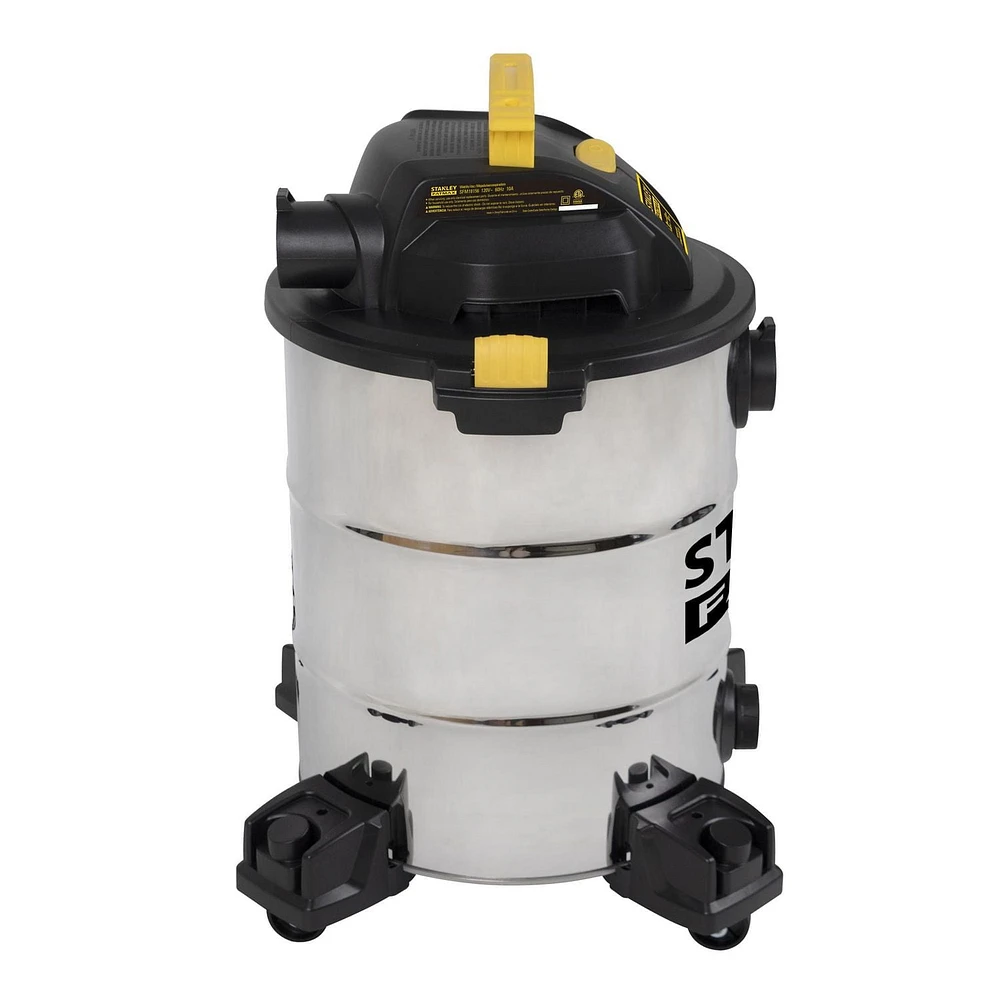 Stanley Fatmax 6HP 10 Gallon Stainless Steel Wet/Dry Vacuum