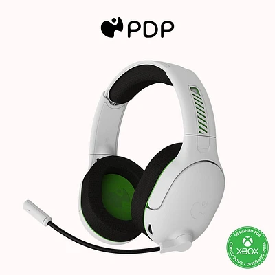 PDP AIRLITE Pro Wireless Headset: White - Xbox Series X|S, Xbox One, & Windows 10/11, PDP AIRLITE Pro WL HS: White