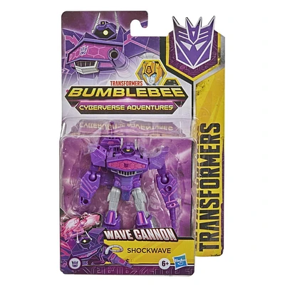 Transformers Cyberverse - Decepticon Shockwave de classe guerrier