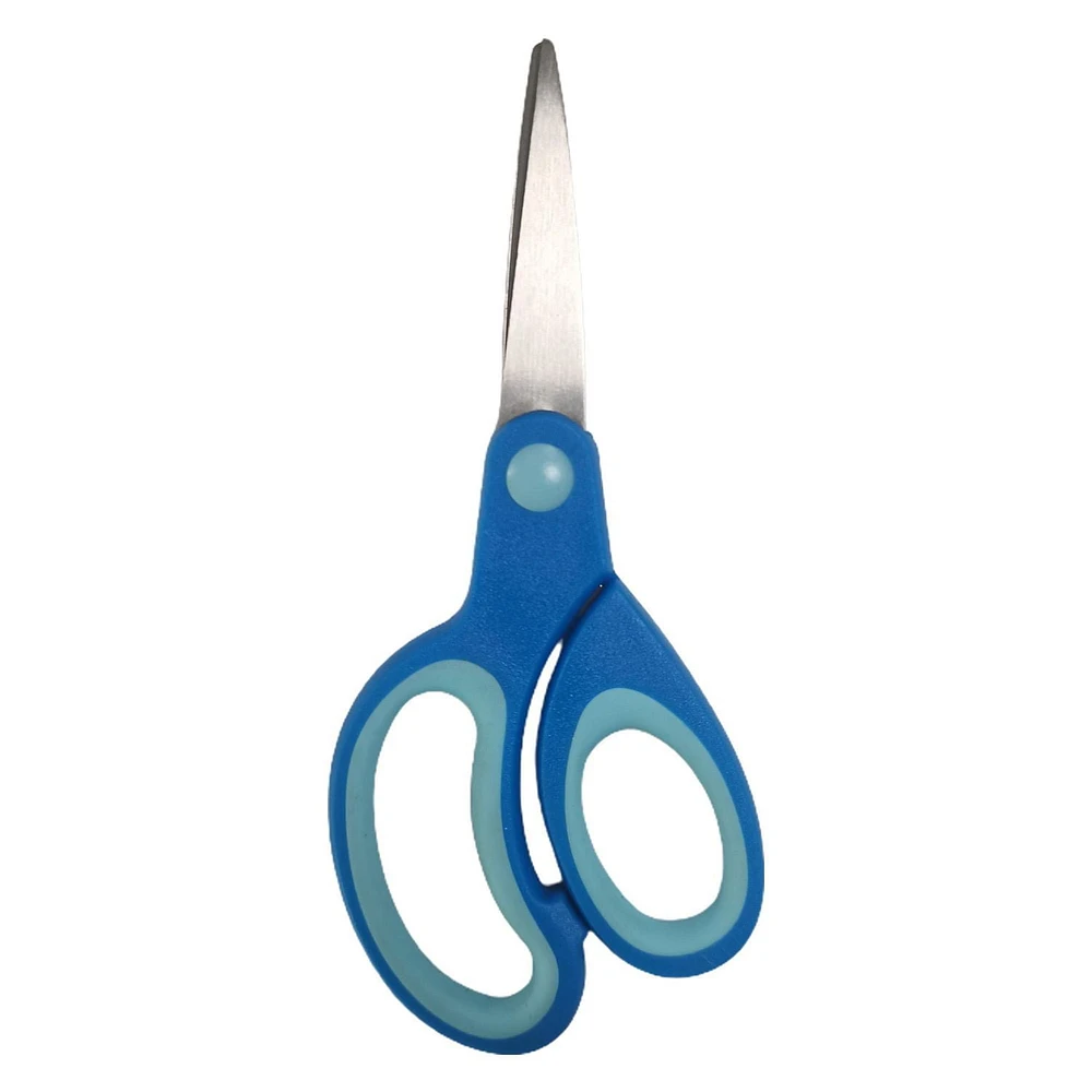 Pen+Gear 5 in. Left-Handed Scissors, 5 in., blue
