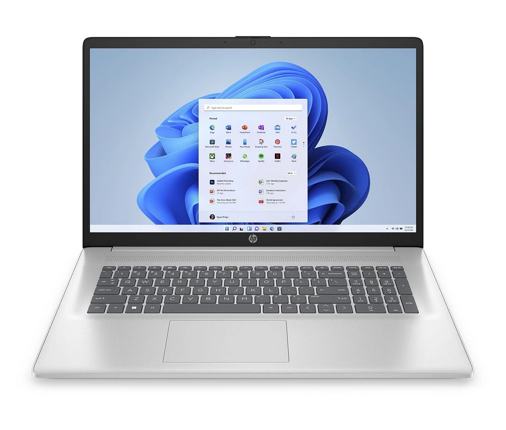 HP 17.3 inch Laptop 17--CN3009CA INTEL I3-N305  8GB RAM, 512GB Hard Drive Capacity /  SSD,  Microsoft Windows 11 Home, 8GB, 512GB, UHD Graphics
