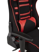 Fauteuil de jeu Axel, Noir/Rouge
