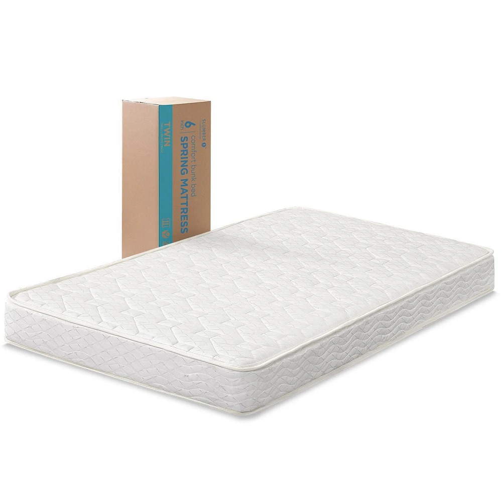 Matelas à ressorts de soutien Zinus Spa Sensations 6 pouces Simple, Double