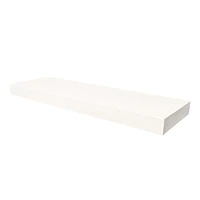Hometrends 18 inch White  Floating Shelves - 2 PC Set, 2 PC 18 inch White Floating Shelves