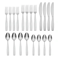 Oneida Sullivan Ensemble de couverts en satin de 20 pièces