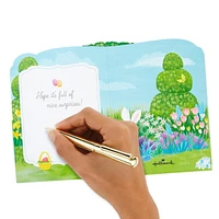 Carte en relief de Pâques – Paper Wonder de Hallmark (Lapins de Pâques)