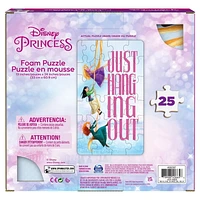 Disney Princess, puzzle spongieux en mousse de 25 pièces Just Hanging Out Rapunzel Mulan Merida, pour les enfants de 4 ans et plus