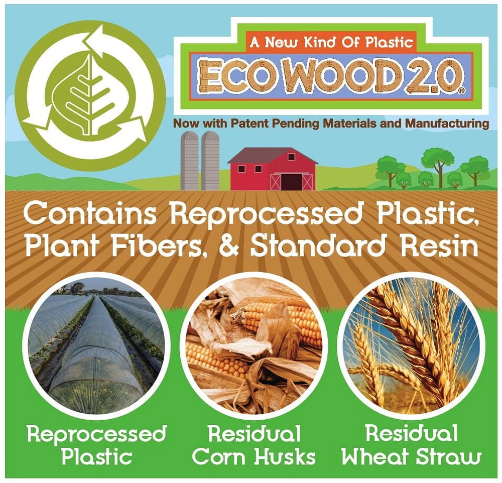 Spark Create Imagine Eco Wood Stacking Rings Toy, 8pcs, 8 piece set, ages 2+