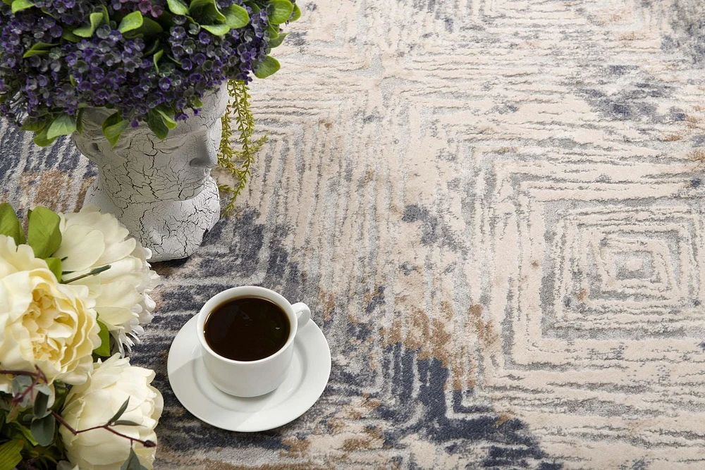 Rug Branch Vogue Collection Tapis abstrait moderne
