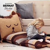 Bernat® Blanket Stripes™ Yarn, Polyester #6 Super Bulky, 10.5oz/300g, 220 Yards