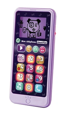 LeapFrog Chat & Count Emoji Phone™ - French Version, 18 months to 5 years