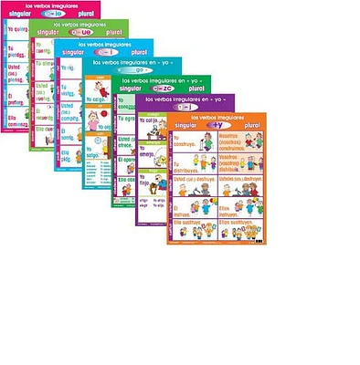 Poster Pals Spanish Basic Verb Posters II