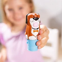 Melissa & Doug Sticker WOW! bloc d'activités de 24 pages et estampeuse à autocollants, 300 autocollants, loisirs créatifs, jouet à manipuler, figurine à collectionner, chien