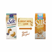 Silk Creamy Cashew Milk Alternative, Unsweetened, Vanilla Flavour, 1.89 L