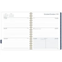 Grand agenda hebdomadaire/mensuel Mead Rae Planificateur