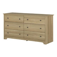 Bureau 6 tiroirs de la collection Vito South Shore