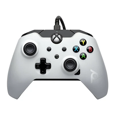 PDP Gaming Wired Controller: Arctic White - Xbox Series X|S, Xbox One, Xbox, Windows 10, 049-012-NA-WH, Xbox Series X/S