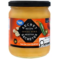 Great Value Secret Recipe Series Salsa Con Queso, 394 mL