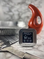 Thermomètre à viande câblé AccuChef avec sonde en acier inoxydable, modèle 2205, argenté Température de Cuission