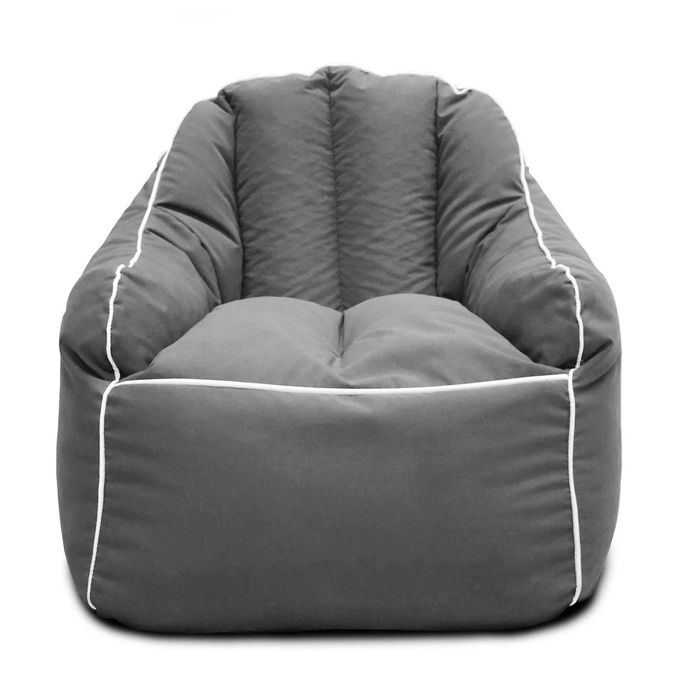 Lounge & Co Grey Bluff Bean Filled Chair