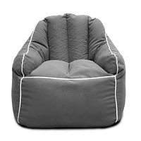 Lounge & Co Grey Bluff Bean Filled Chair