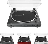 Audio-Technica AT-LP60XBT-RD Stereo Turntable with Bluetooth - Red