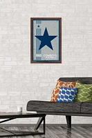 NFL Dallas Cowboys - Retro Logo 14 Wall Poster, 22.375" x 34"