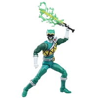 Power Rangers Lightning Collection Dino Charge Green Ranger 6-Inch Premium Collectible Action Figure Toy with Accessories, Ages 4 and Up