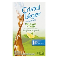 Crystal Light Singles, Iced Tea, 2.6g, 10 Packets