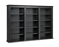 Prepac 47 in W x 34 in H x 8.25 in D Triple Wall Mounted Storage