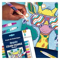 Crayola Colour-Change Doodle Markers, 8 Count, Colour changing markers