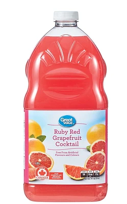 Cocktail au pamplemousse ruby red Great Value 1,89L