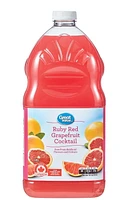 Cocktail au pamplemousse ruby red Great Value 1,89L