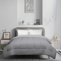 Safdie & Co. Ensemble D'Edredon Gris Reversible 5MCX - Camden Twin