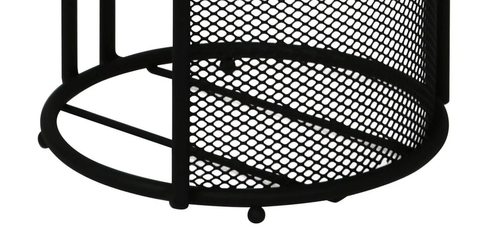 era Locker Toilet Paper Holder Black, 6.38in x 23in