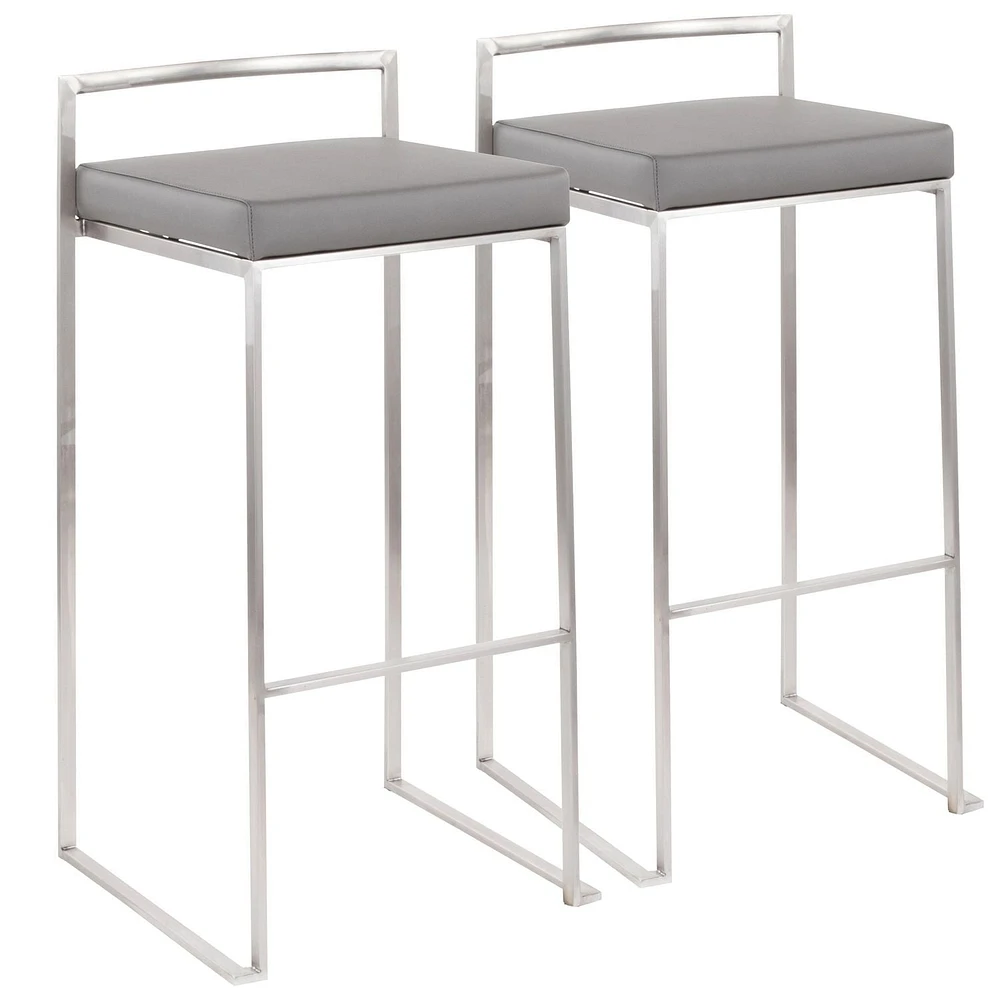 Tabouret de bar contemporain Fuji, de LumiSource