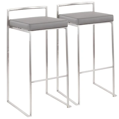 Tabouret de bar contemporain Fuji, de LumiSource