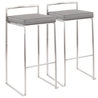 Tabouret de bar contemporain Fuji, de LumiSource
