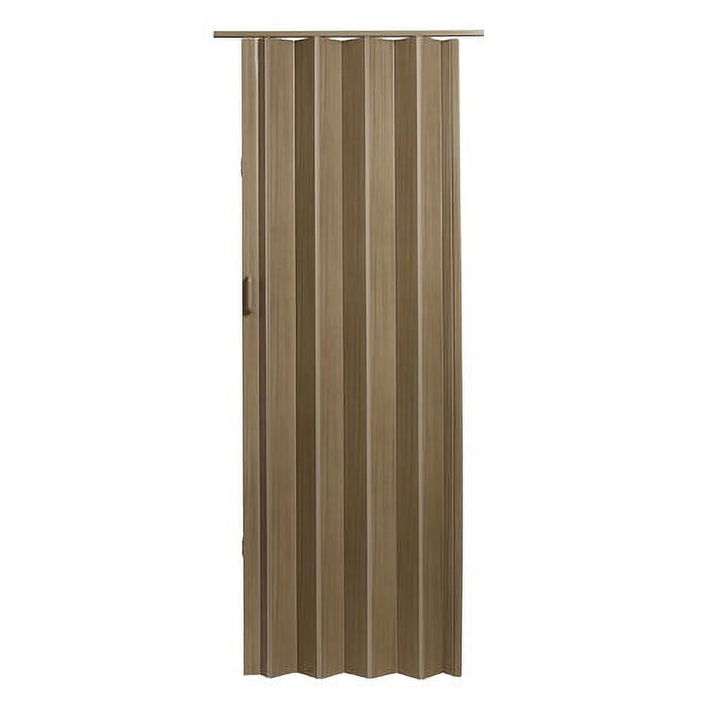 Porte accordéon Home Style Plaza en vinyle, 36 po x 80 po, blanc givré