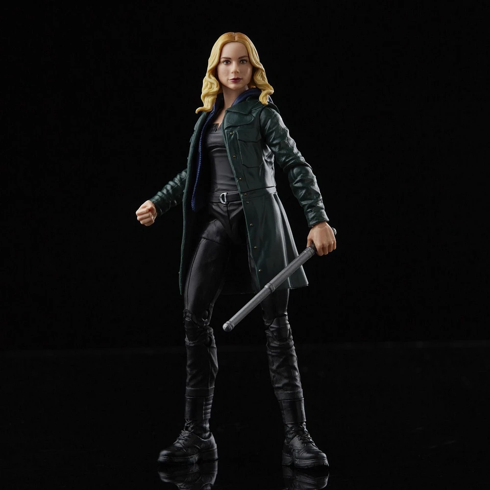 Marvel Legends Series Disney Plus Sharon Carter Falcon and the Winter Soldier MCU Series Action Figure 6-inch Collectible Toy, includes 4 accessories and 2 Build-A-Figure Part