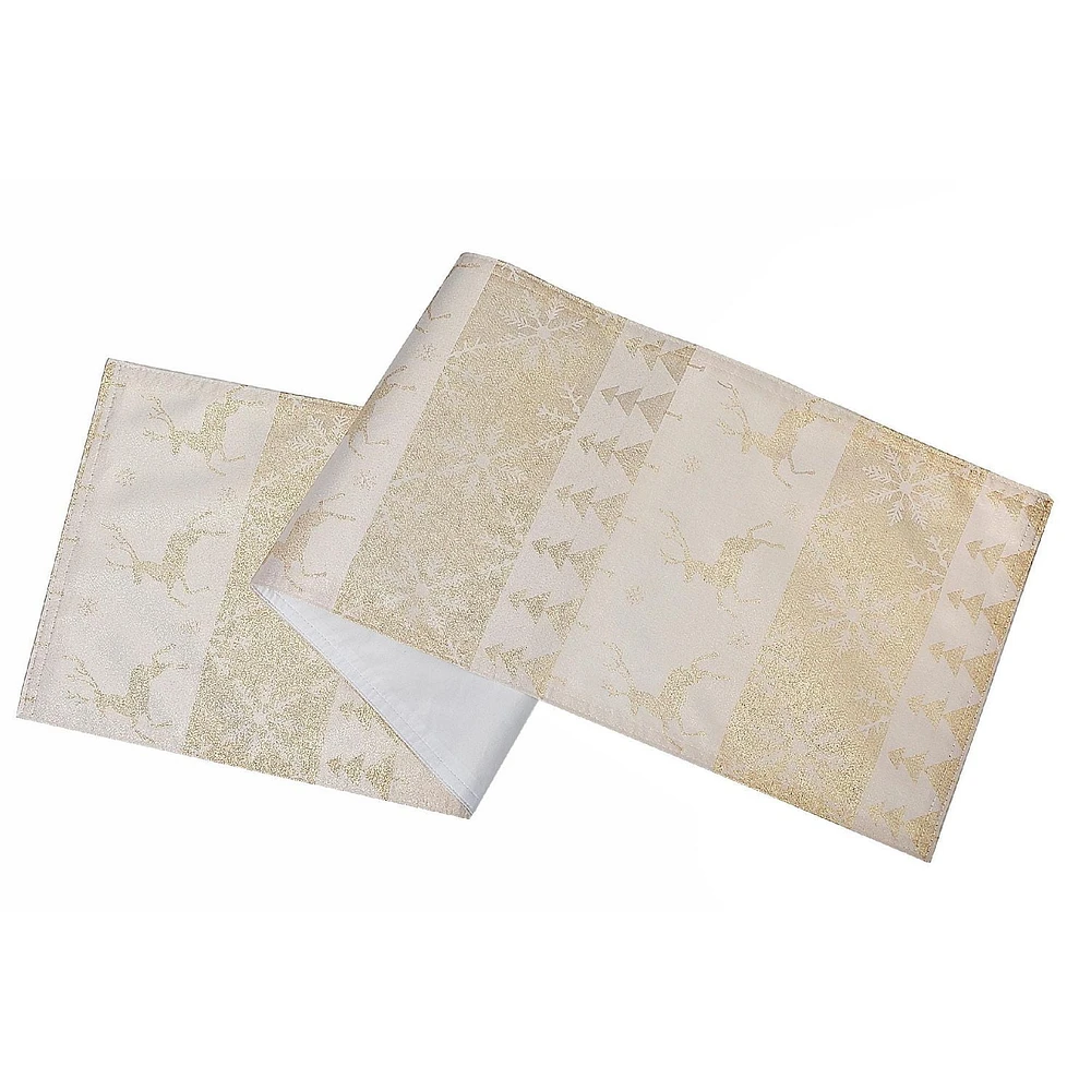 Runner De Table Lurex (54 ") (Renneurs De Saut En Or)