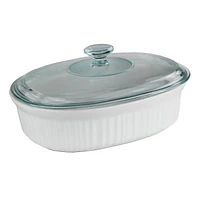 CorningWare™ French White® Baker, 2.5qrt Stoneware Baker