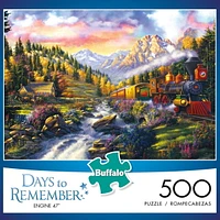 Buffalo Games Days to Remember Engine 47 500 Piece Jigsaw Puzzle