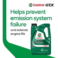 Castrol GTX – High Mileage 5W20 1L, A premium oil formulated for engines with over 120,000km.