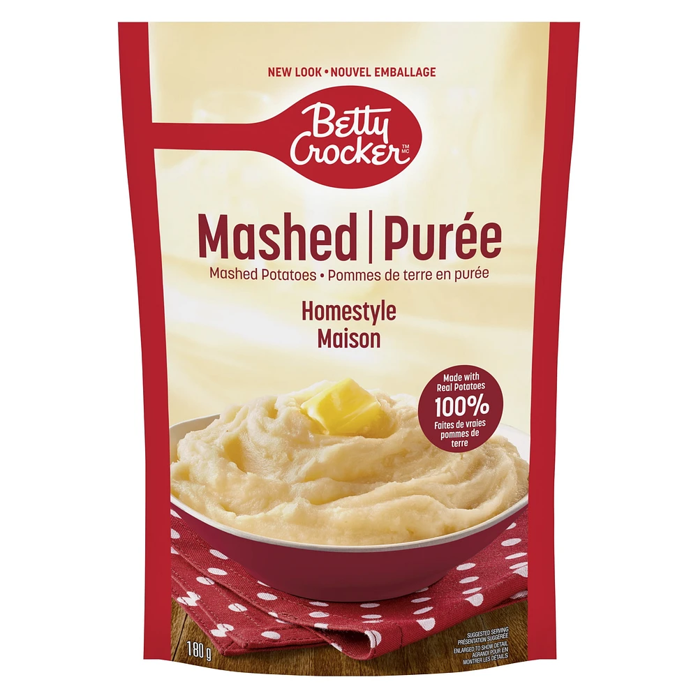 Betty Crocker Mashed Potatoes Homestyle, 180g