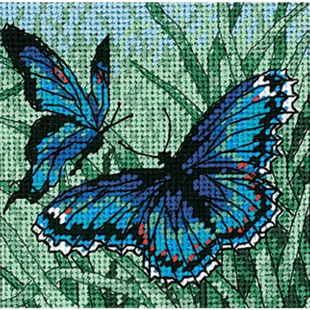 Butterfly Duo Needlepoint Kit by Dimensions, Butterfly Needlepoint Kit