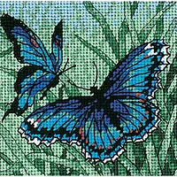 Butterfly Duo Needlepoint Kit by Dimensions, Butterfly Needlepoint Kit