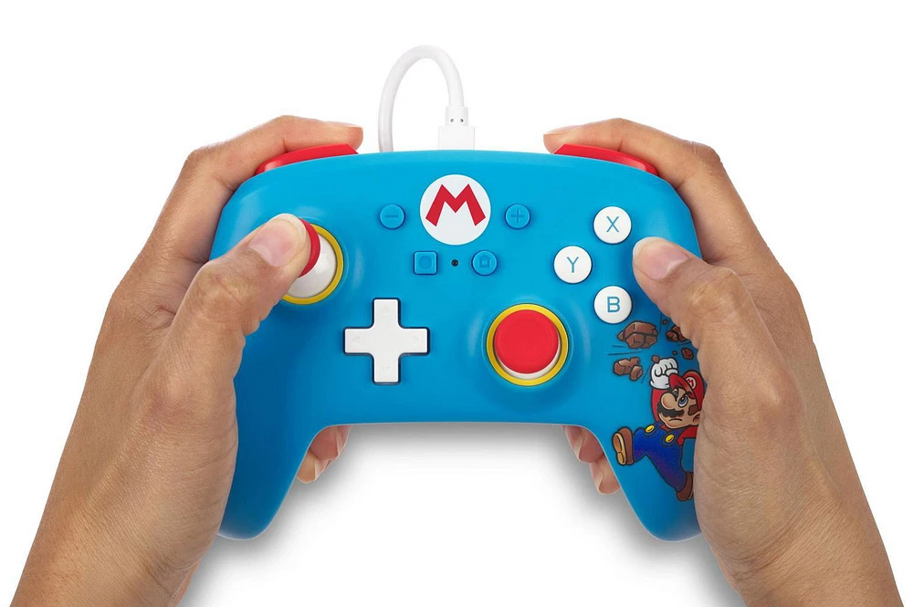 Manette câblée PowerA pour Nintendo Switch – Casse-briques Mario