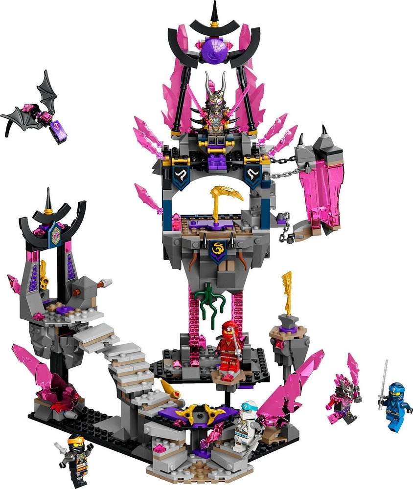 LEGO Ninjago Le temple du roi Cristal 71771 Ensemble de construction (703 pièces)