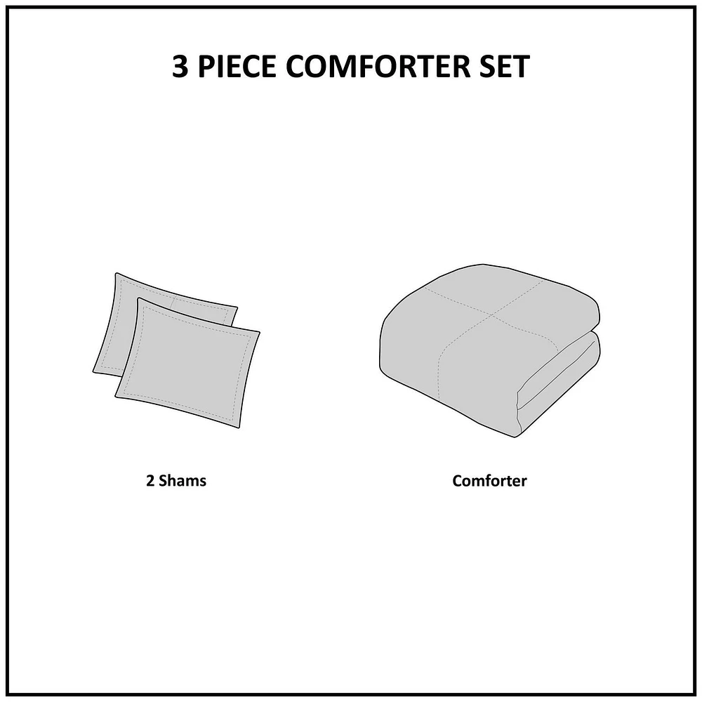 Home Essence Imani Cotton Comforter Mini Set